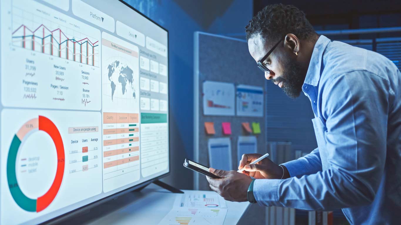 A Man Reviews the Data Analysis